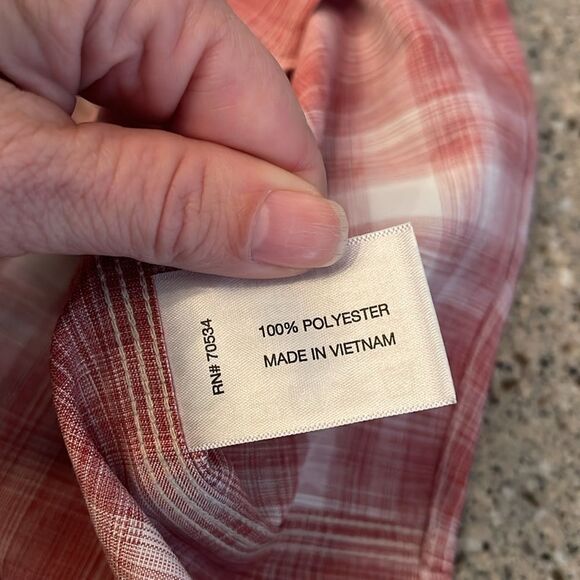 ORVIS Plaid Short Sleeve Button Down Shirt - Picture 5 of 13